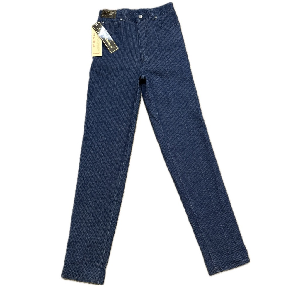 👖💿 SERGIO VALENTE Vintage 80s Deadstock‎ Jeans | Japan Selvedge Sz 30x32